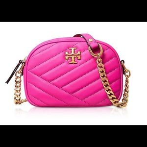 TORY BURCH KIRA CHEVRON SMALL CAMERA BAG